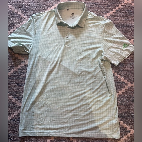 Adidas Primegreen Size M Golf Shirt - Picture 4 of 7